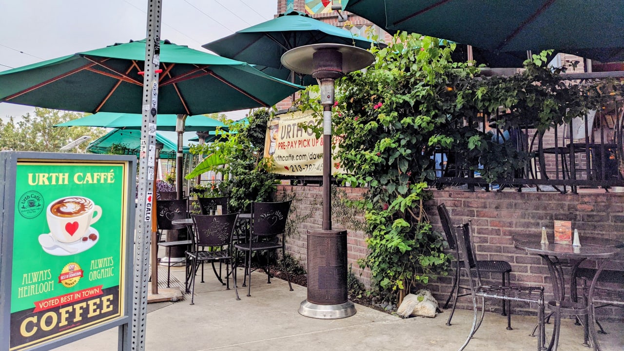 Urth Caffe — matcha shop interior or drinks