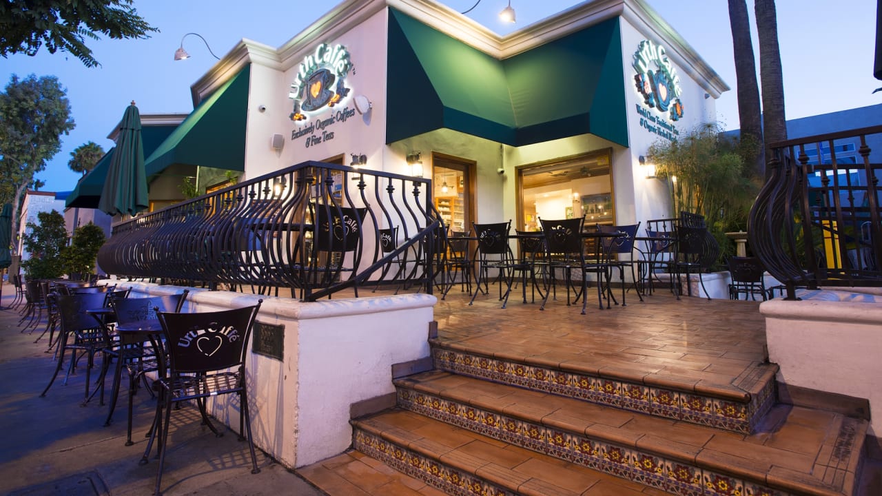 Urth Caffe Melrose — matcha shop interior or drinks