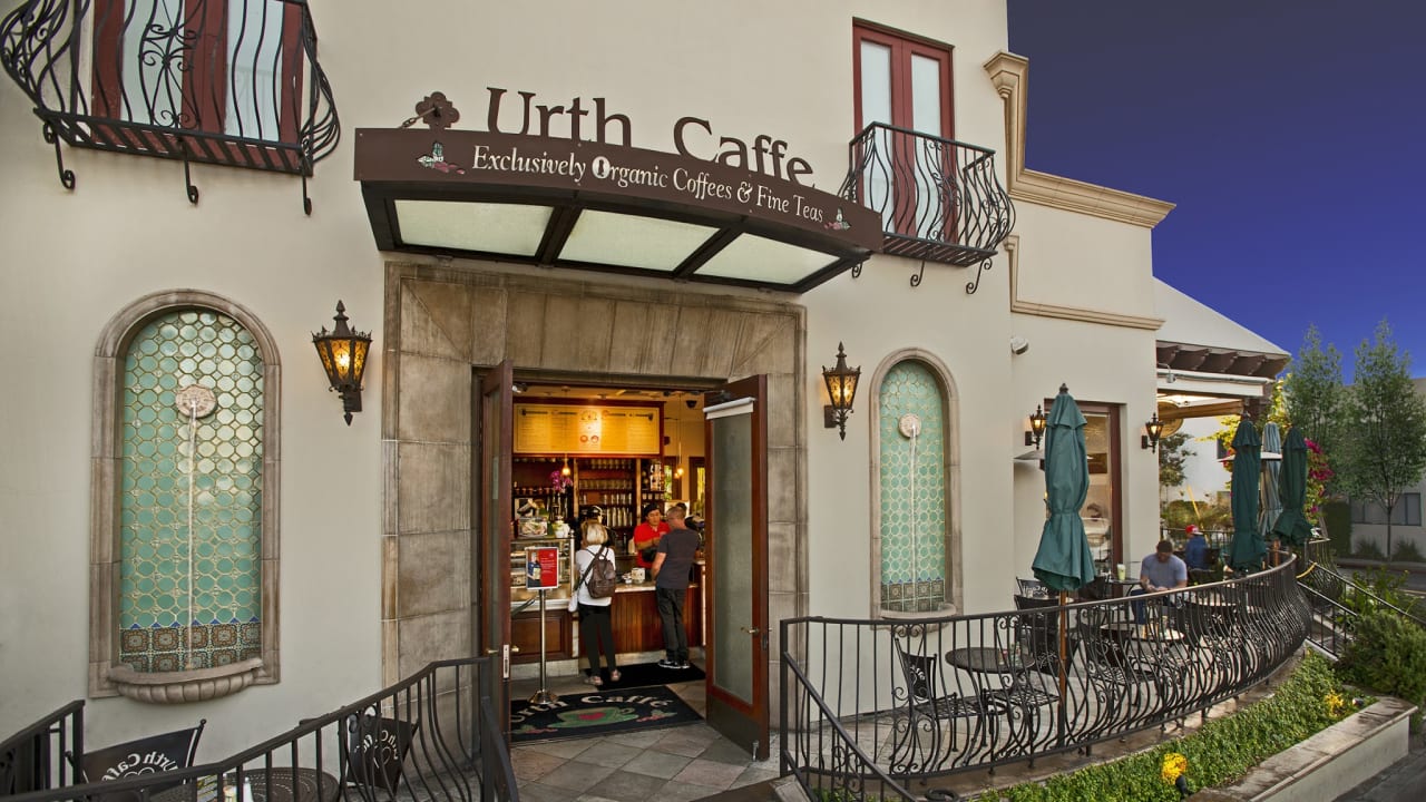 Urth Caffe Santa Monica — matcha shop interior or drinks