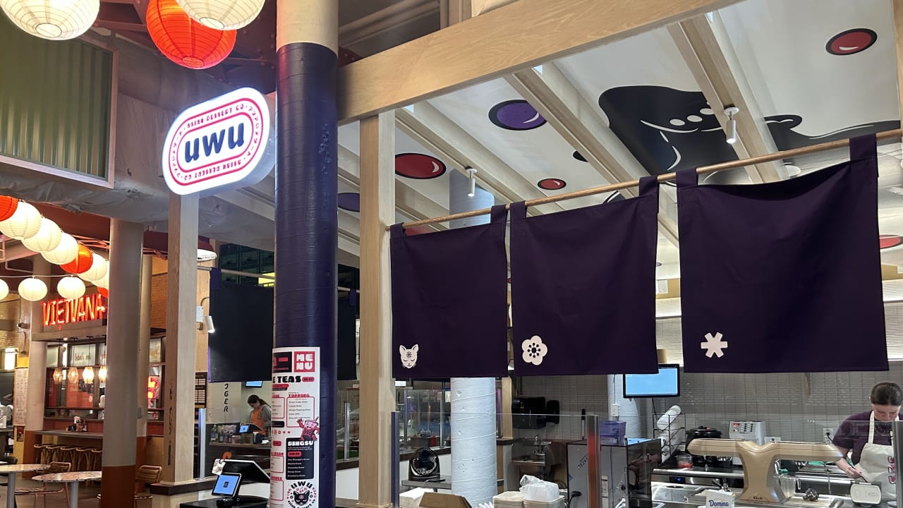 Uwu Desserts — matcha shop interior or drinks