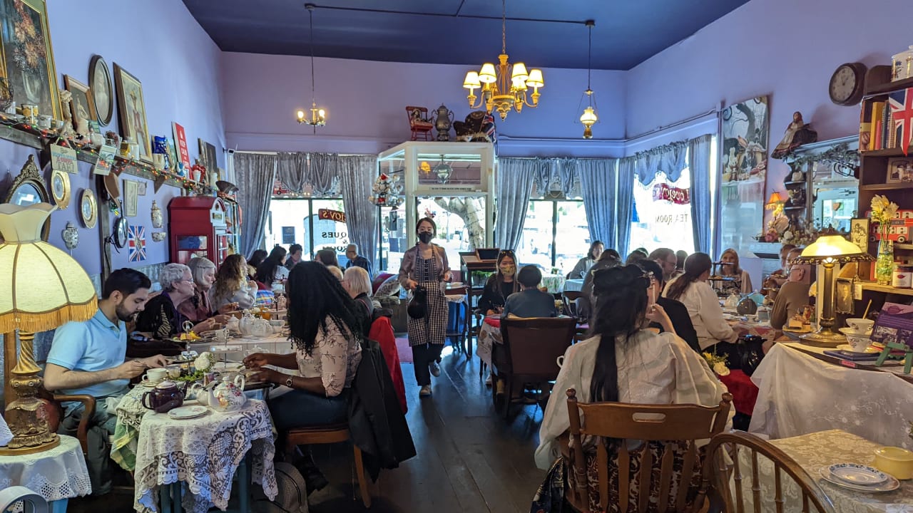 Lovejoy's Tea Room — matcha shop interior or drinks
