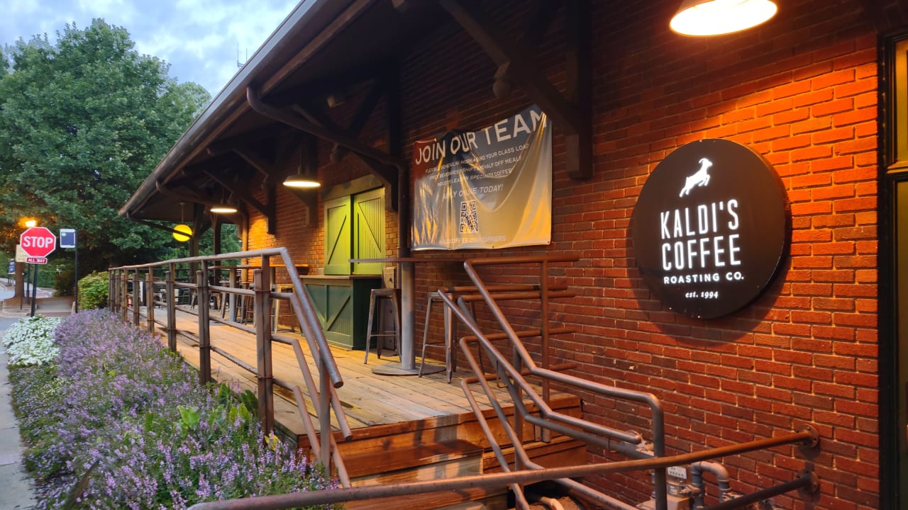 The Depot by Kaldi's Coffee β matcha shop interior or drinks