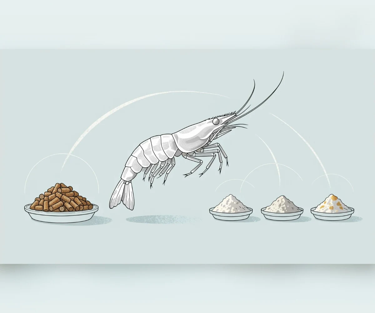 Phosphorus in whiteleg shrimp feed: understanding phosphate sources and digestibility