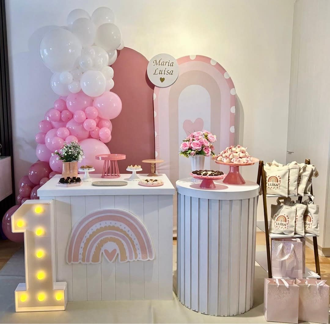 Decoração de festa no estilo pegue e monte — foto 5 de 6