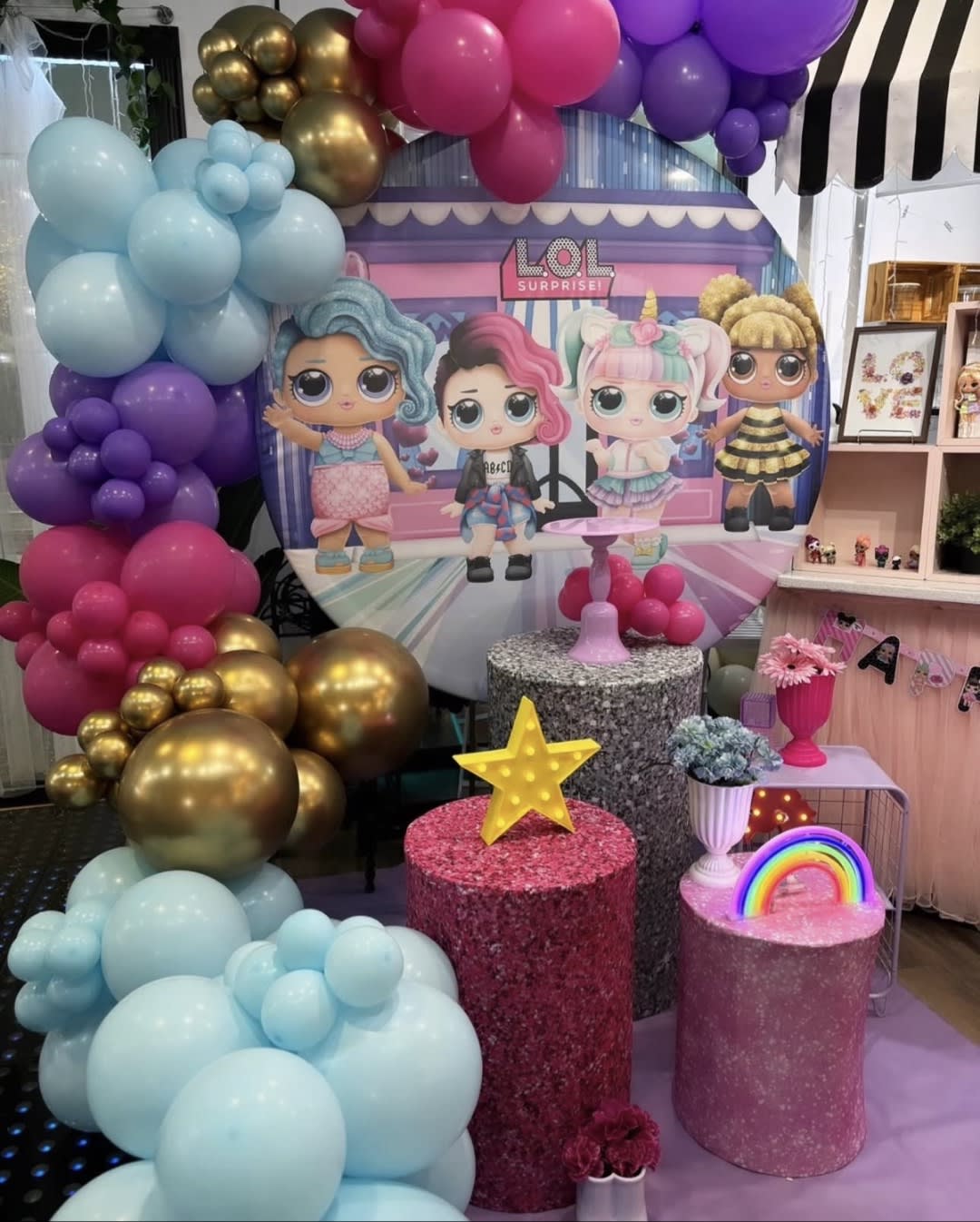 Decoração de festa no estilo pegue e monte — foto 6 de 6