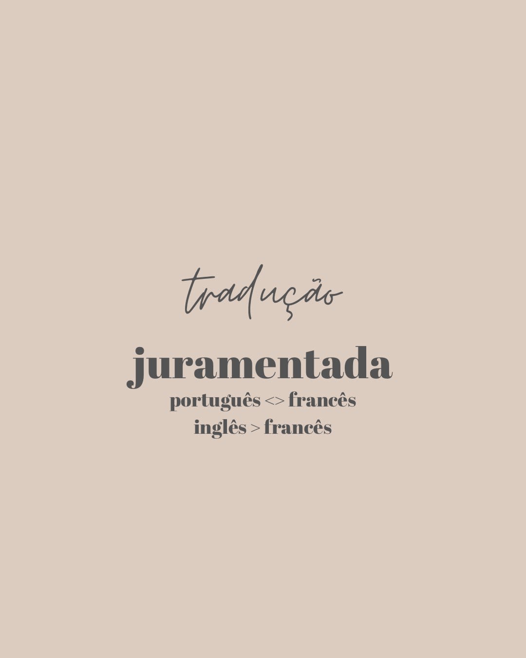 Tradução juramentada