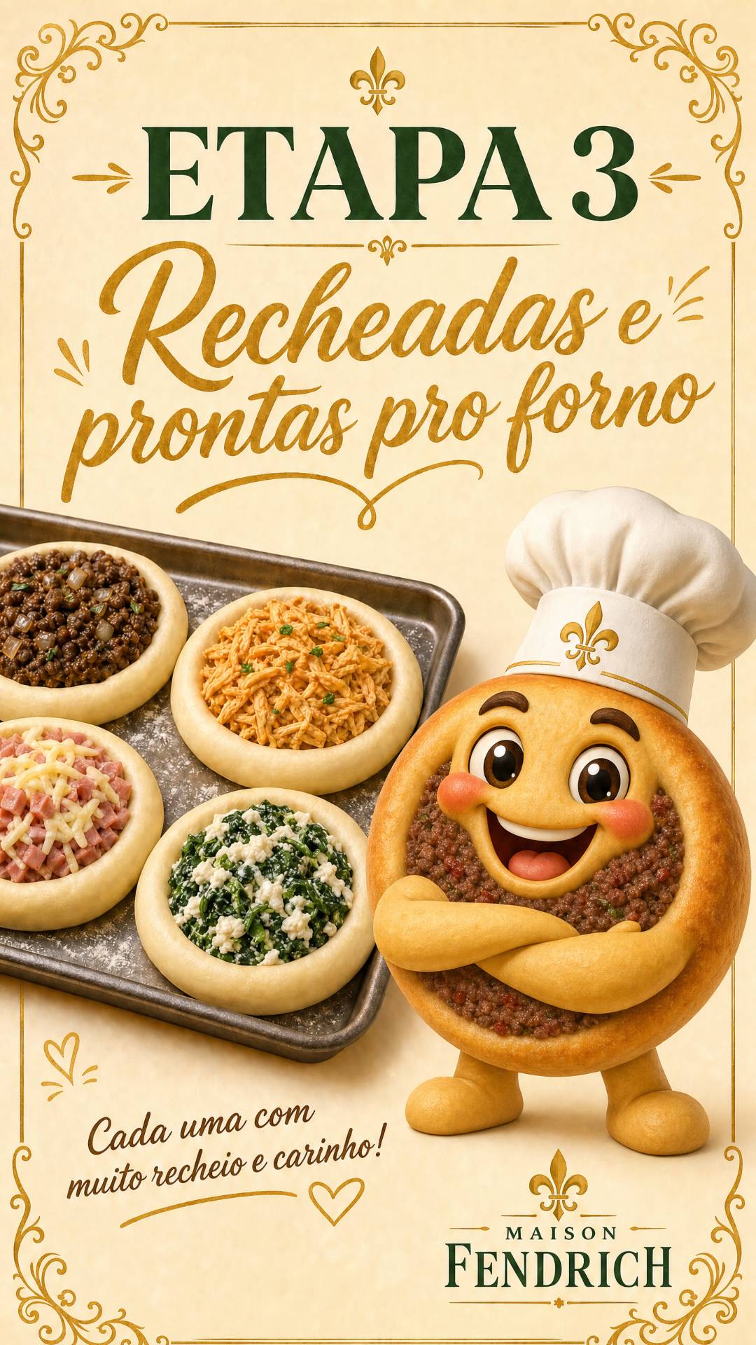 Esfihas pré-assadas e congeladas — foto 3 de 3