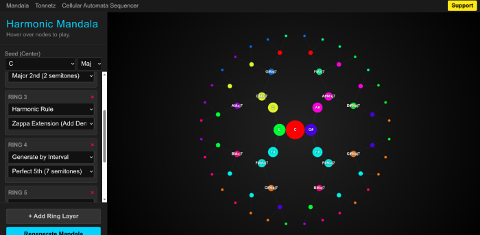 Harmonic Mandala screenshot