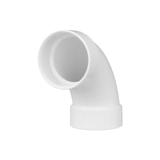 Pacific Plumbing Supply Company  4 1/4 Bend - 90 Deg - Elbow (Long Sweep)  - Hub x Hub - PVC DWV