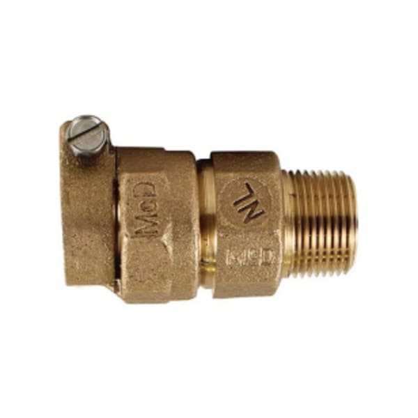 1" Copper Tube Size CTS x Male Adapter