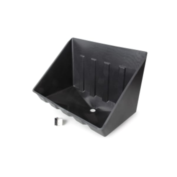 Tankless Water Heater Drain Pan with PVC Drain Fitting