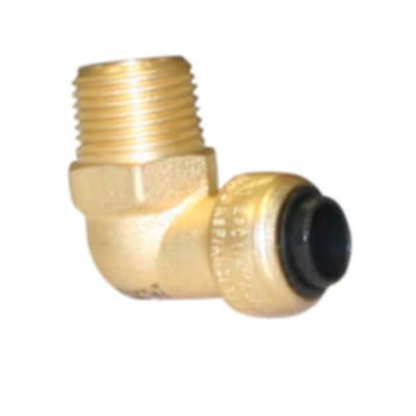 1/4" x 3/8" 90° Elbow (MIP) - Push x MIP
