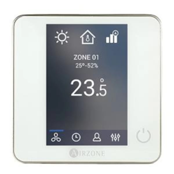 AIRZONE VAF WIRED BLUEFACE PRINCIPAL CONTROLLER WHITE