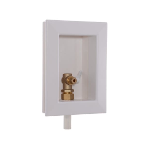 Ice Maker Outlet Box 1/2" x 1/4" - PEX-a