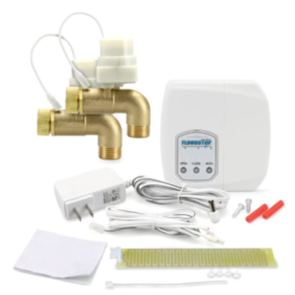 FloodStop® Washing Machine Kit with Two 3/4″ 90 Degree Valves
