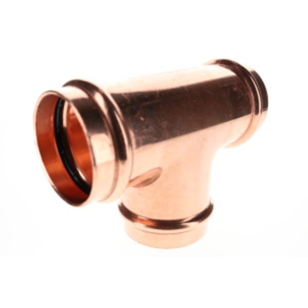 4" Copper Press Fittings - Tee P x P x P