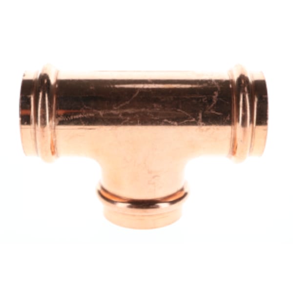 1-1/4" Copper Press Fittings - Tee P x P x P