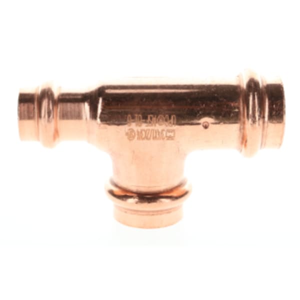 3/4" x 1/2" x 3/4" Copper Press Fittings - Tee P x P x P