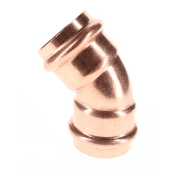 1-1/2" Copper Press Fittings - 45 Degree Elbow P x P