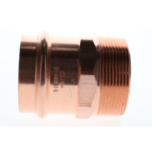 1-1/2" Copper Press Fittings - Male Adapter P x MPT