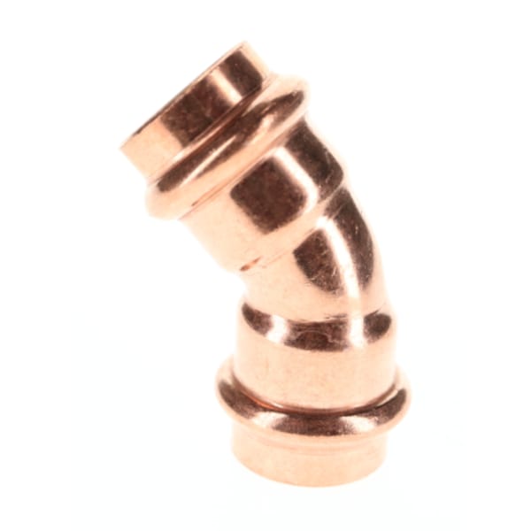 1" Copper Press Fittings - 45 Degree Elbow P x P