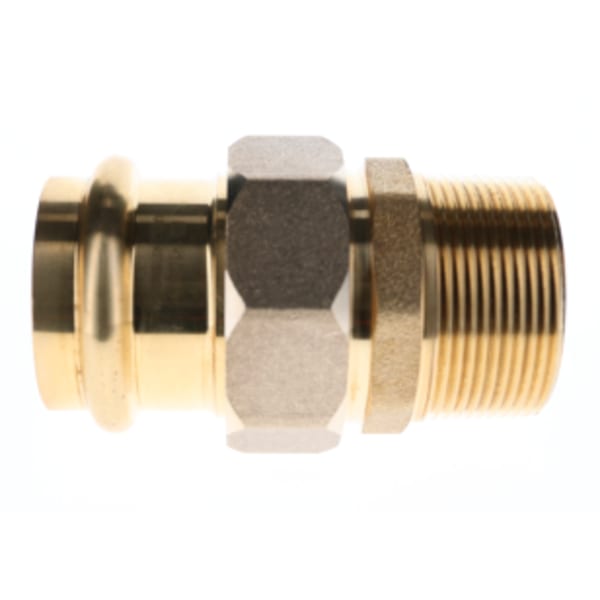 1" Copper Press Fittings - Union PxM P x MPT