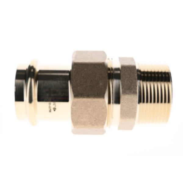 3/4" Copper Press Fittings - Union PxM P x MPT