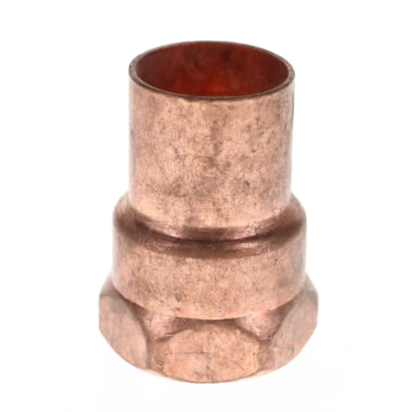 1" x 1/8" Copper Sweat Fittings - Female Adapter C x FPT