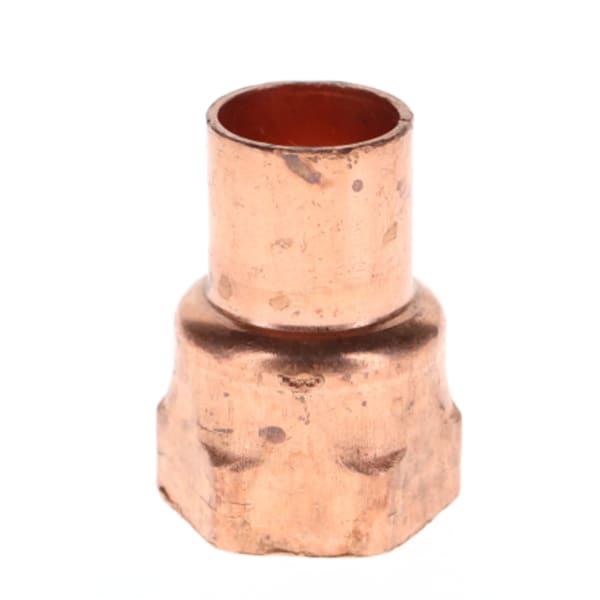 3/8" x 1/2" Copper Sweat Fittings - Female Adapter C x FPT