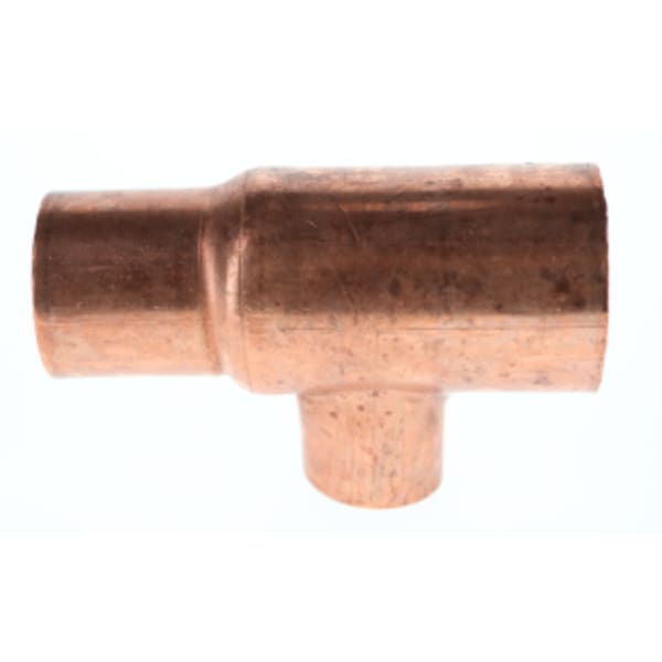 1-1/4" x 1" x 3/4" Copper Sweat Fittings - Tee C x C x C