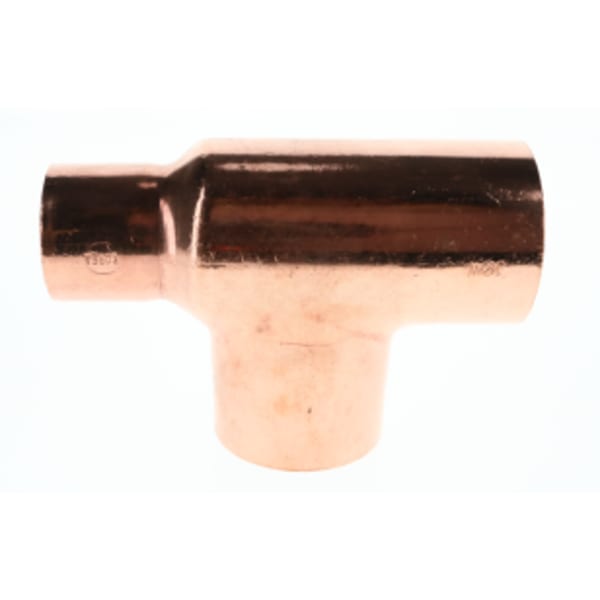 2-1/2" x 1-1/2" x 2" Copper Sweat Fittings - Tee C x C x C