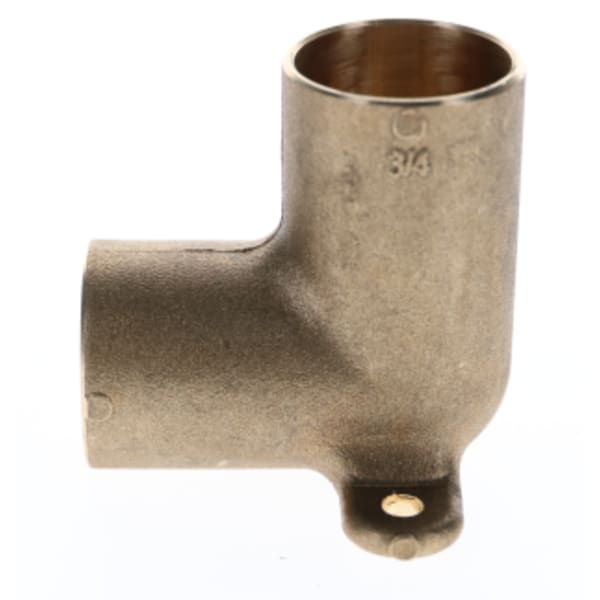 3/4" Copper Sweat Fittings - Drop Ear 90 Degree Elbow C x C