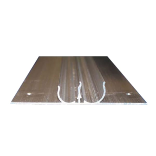 48 x 3.75 - DuoTrack Extruded Aluminum Heat Transfer Plates for 3/8 or 1/2 PEX