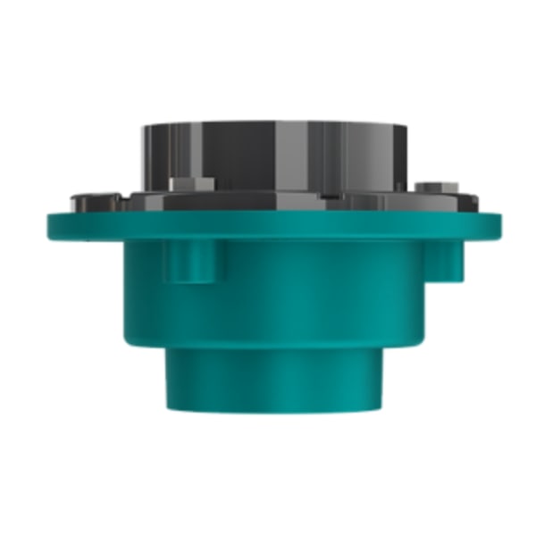 Serenity 2" Cast Iron Straight Shower Drain Underbody for Tile Base