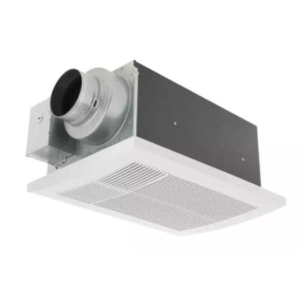 WhisperWarm DC Fan/Heater,50-80-110 CFM