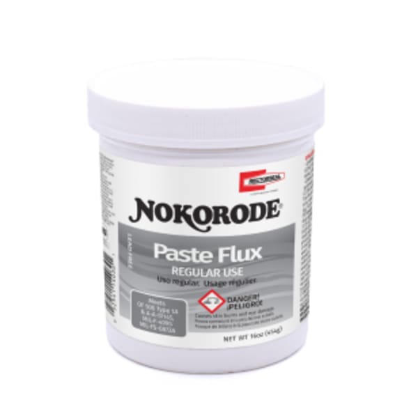 Nokorode 14030 Regular Paste Flux, Cleans and Fluxes, Plumbing, 1 lb