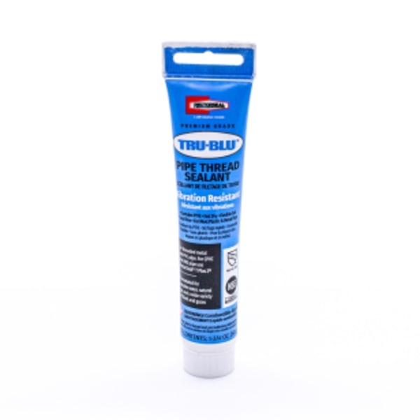 Tru-Blu 31780 Pipe Thread Sealant, Fast-Dry, PTFE Enriched, Plumbing, 1-3/4 oz
