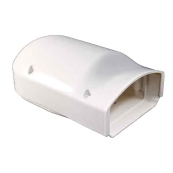 Cover Guard CGINLT Lineset Duct, Easy Installation, HVAC, White, Wall Inlet 4.5"