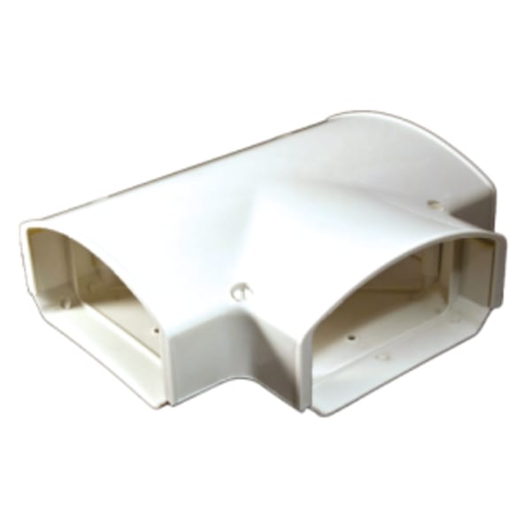 Cover Guard CGTEE Lineset Duct, Easy Installation, HVAC, White, Tee 4.5"