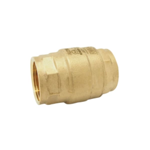 1" - (FIP x FIP) 232AB Brass In-line Check Valve - Lead Free