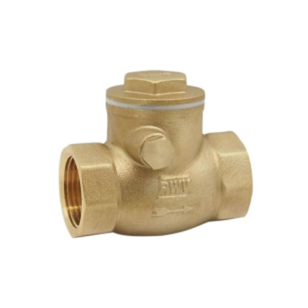 1" - (FIP x FIP) 246AB Brass Swing Check Valve - Lead Free