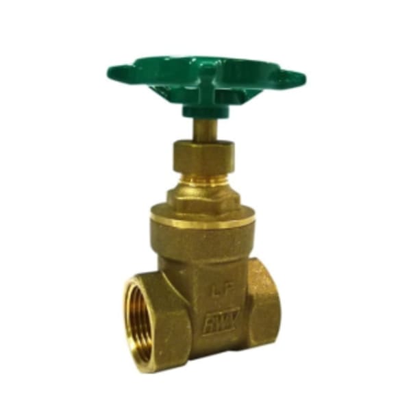 1" - (FIP x FIP) 267AB Brass Gate Valve - Lead Free