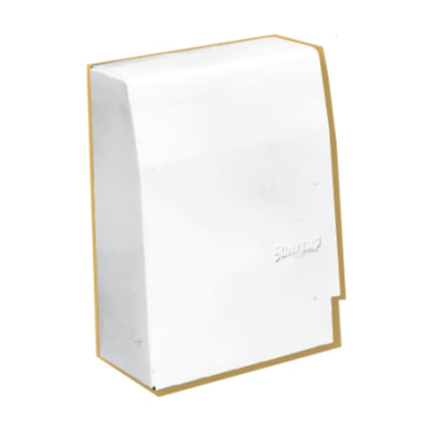 6" Baseboard End Cap Right Side - 700 Series