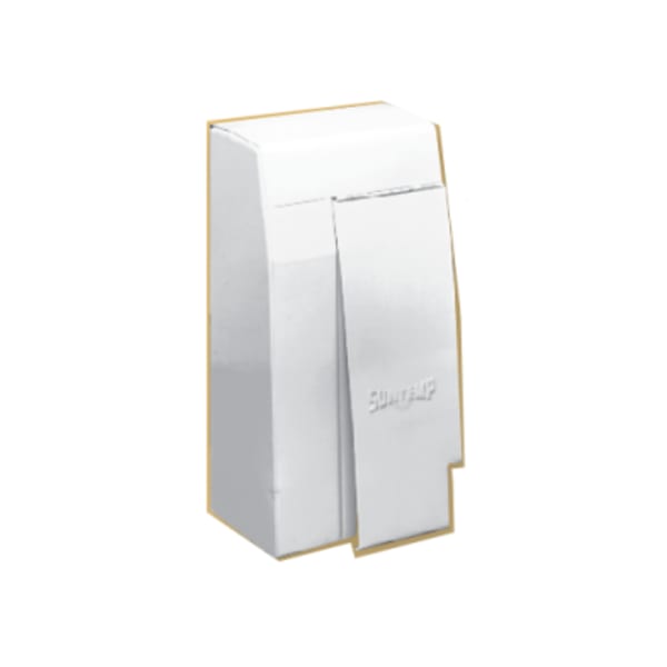 4" Baseboard Hinged End Cap Right Side - 700 Series