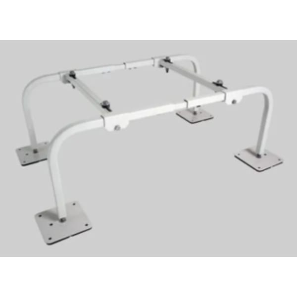 12" high heat pump stand