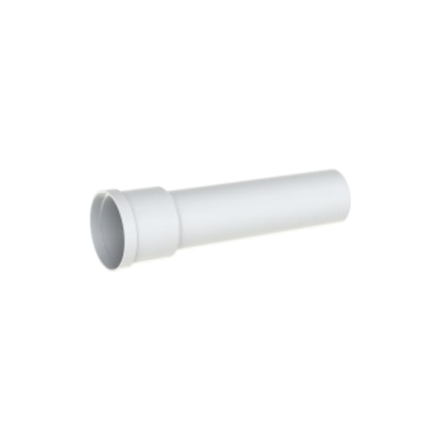 SaniExt - Saniflo Through wall extension pipe adapt to the Bowl/External Pump [ 18" long x 4" wide with a 5" bell ]