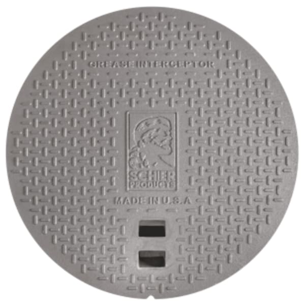 H-20 Rated 24" Pickable Cast Iron Cover for SV24