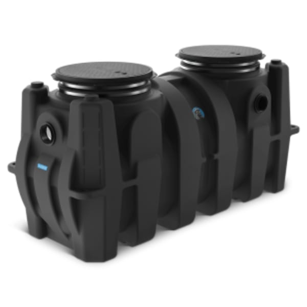 GB-250 Hydromechanical Grease Interceptor 6" Plain End Adapter with Cast Iron Cover