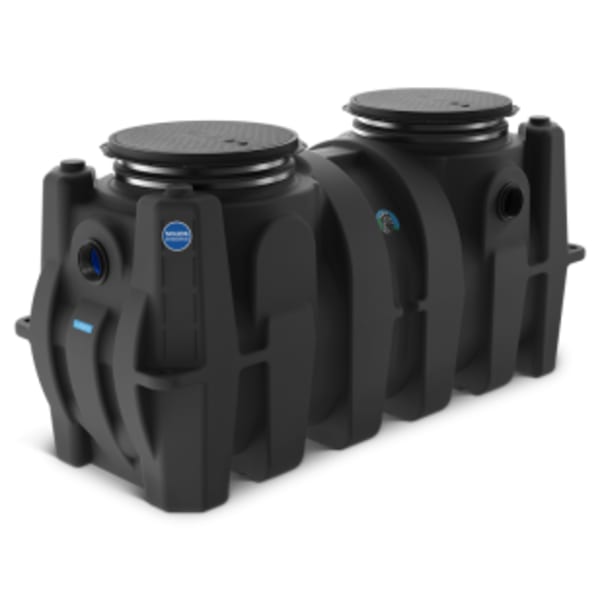 SI-250 - 262 -Gallons Kitchen Solids Interceptor with Composite Cover