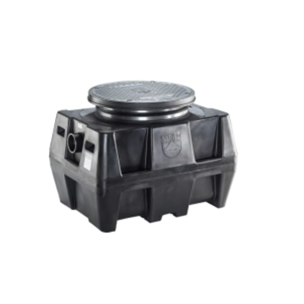 25 GPM High Efficiency Oil/Water Separator with Slick Stick Monitoring and 3" Plain End Connections